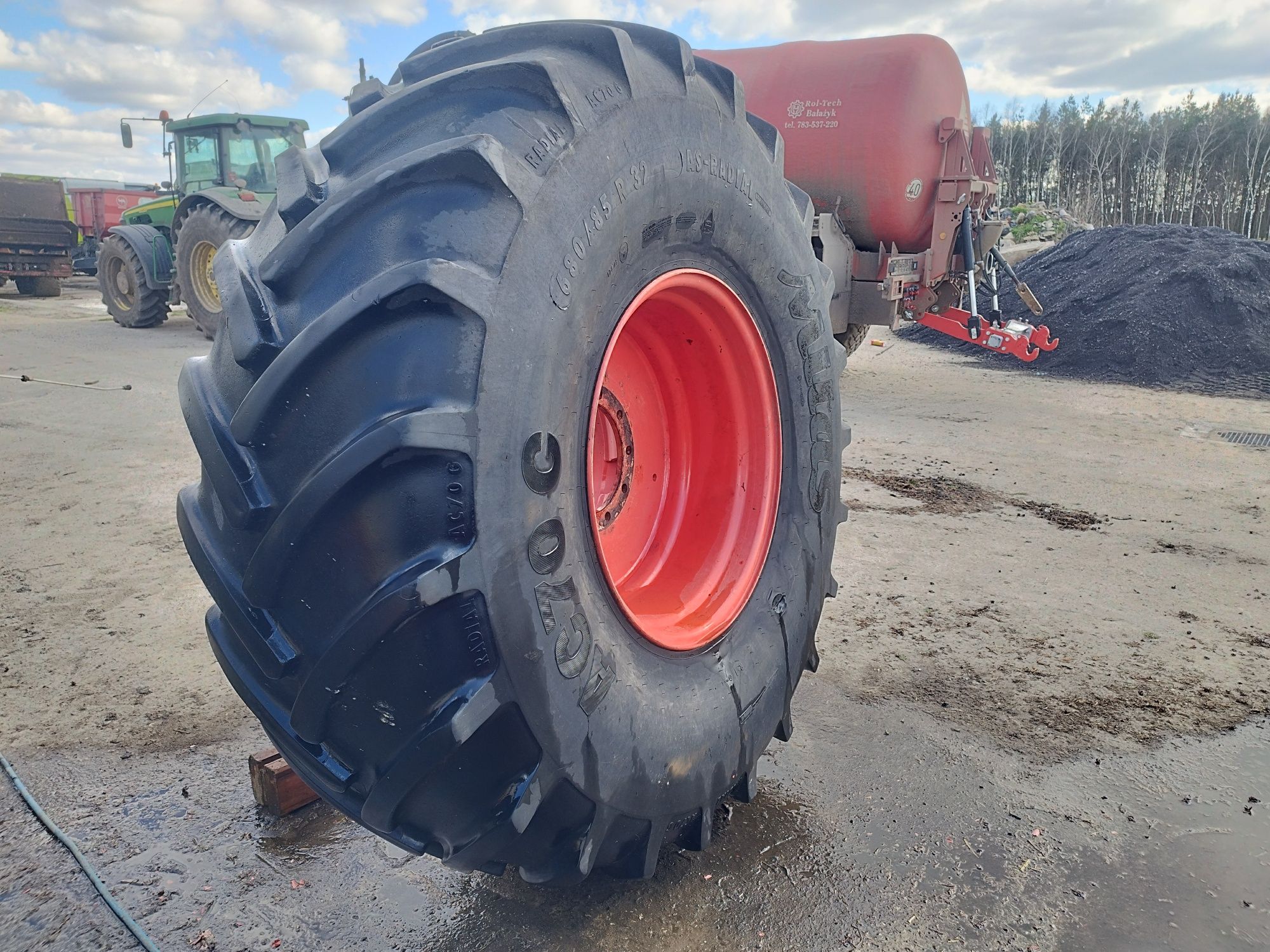 Koło Claas Lexion Opona 680/85R32 Continental 10 szpilek