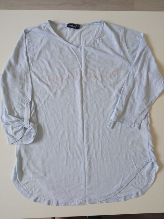 Janina damska koszulka bluzka 3/4rękaw r 48