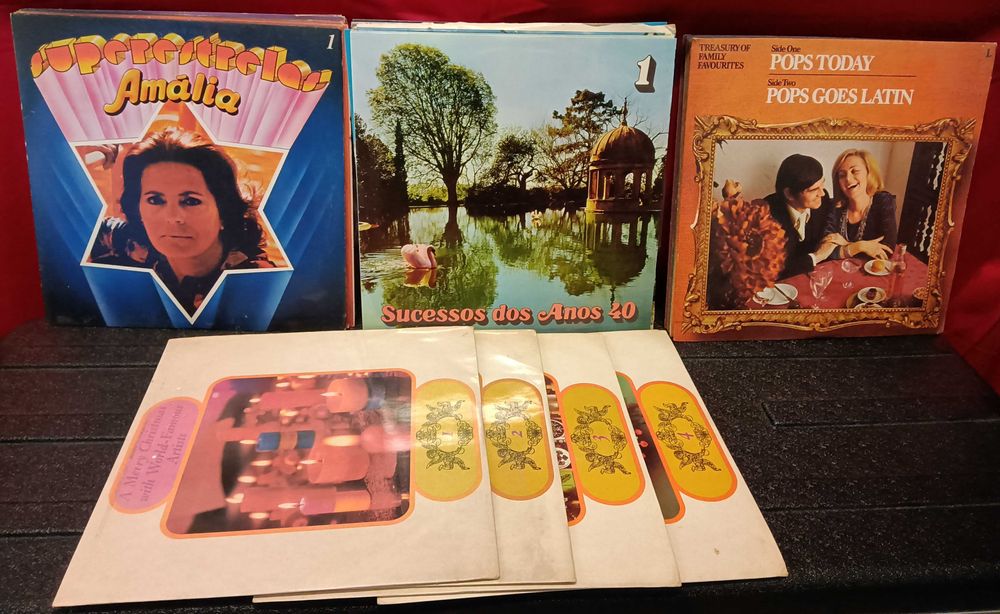 28 LPs de vinil 4 coleções completas