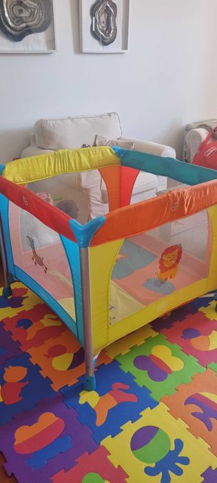 Parque infantil como novo