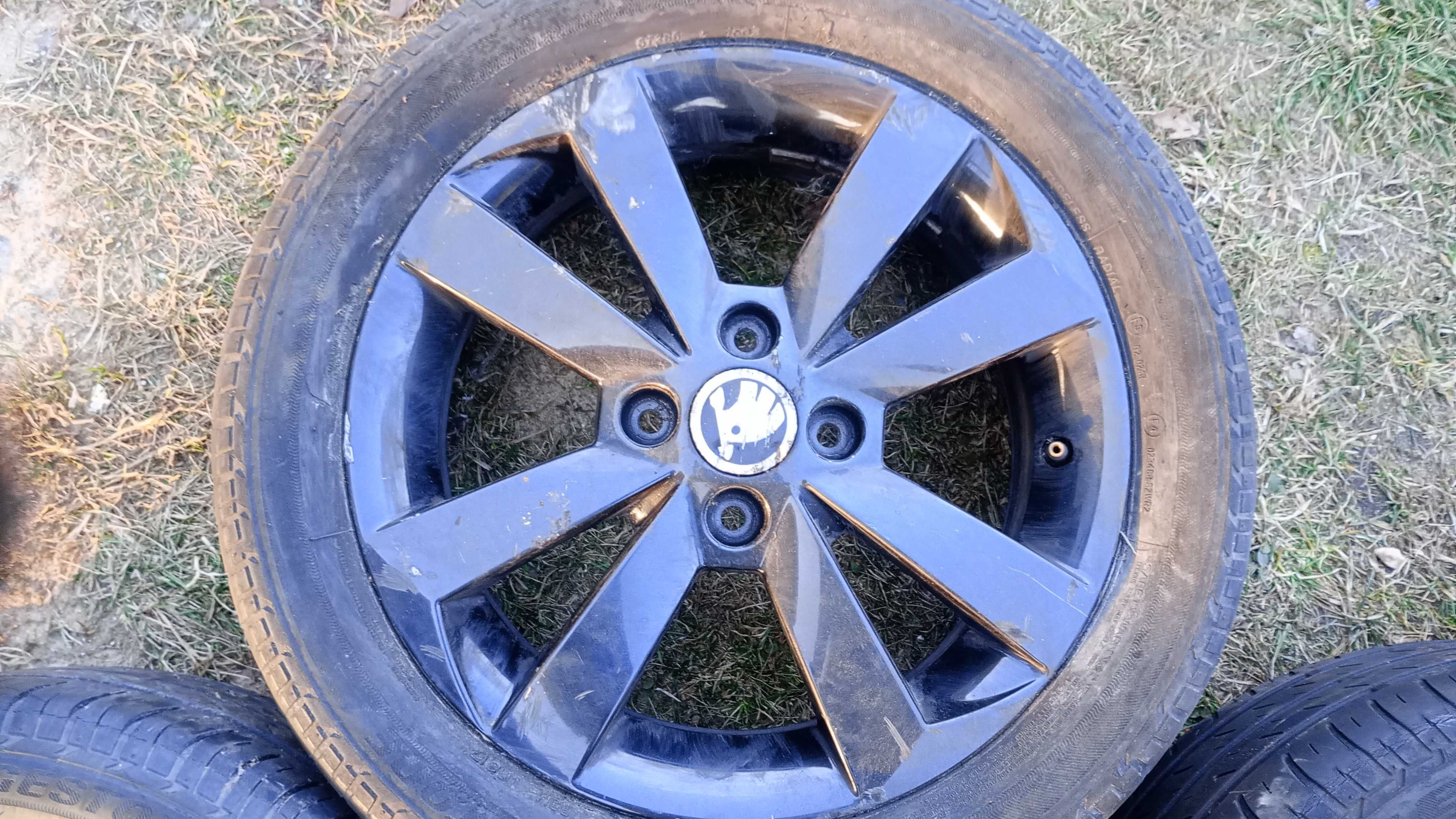 Kpl 4x felgi felga aluminowa Skoda CITIGO VW UP 4x100 5,5Jx15 ET41