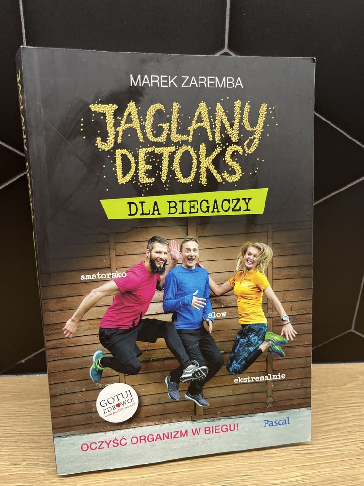 Książka Jaglany detoks dla biegaczy. Marek Zaremba