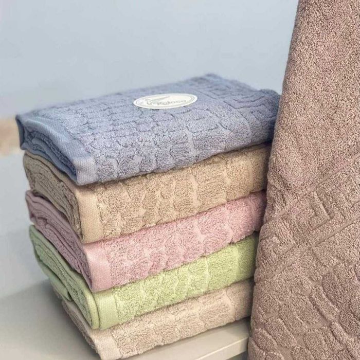 Махровий банний рушник Колоко Koloco 100% бавовна хлопок