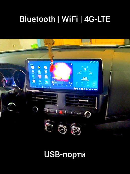 Магнітола Android Mitsubishi Outlander XL | Carplay 4G-LTE GPS USB 360