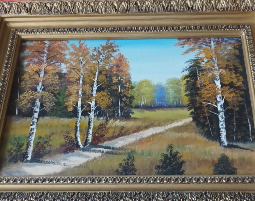 Картиыы масло природа