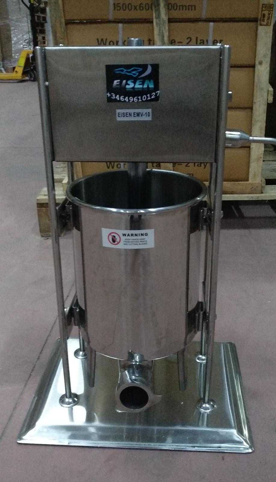 Máquina de Enchidos Elétrica 15Kg NOVAA