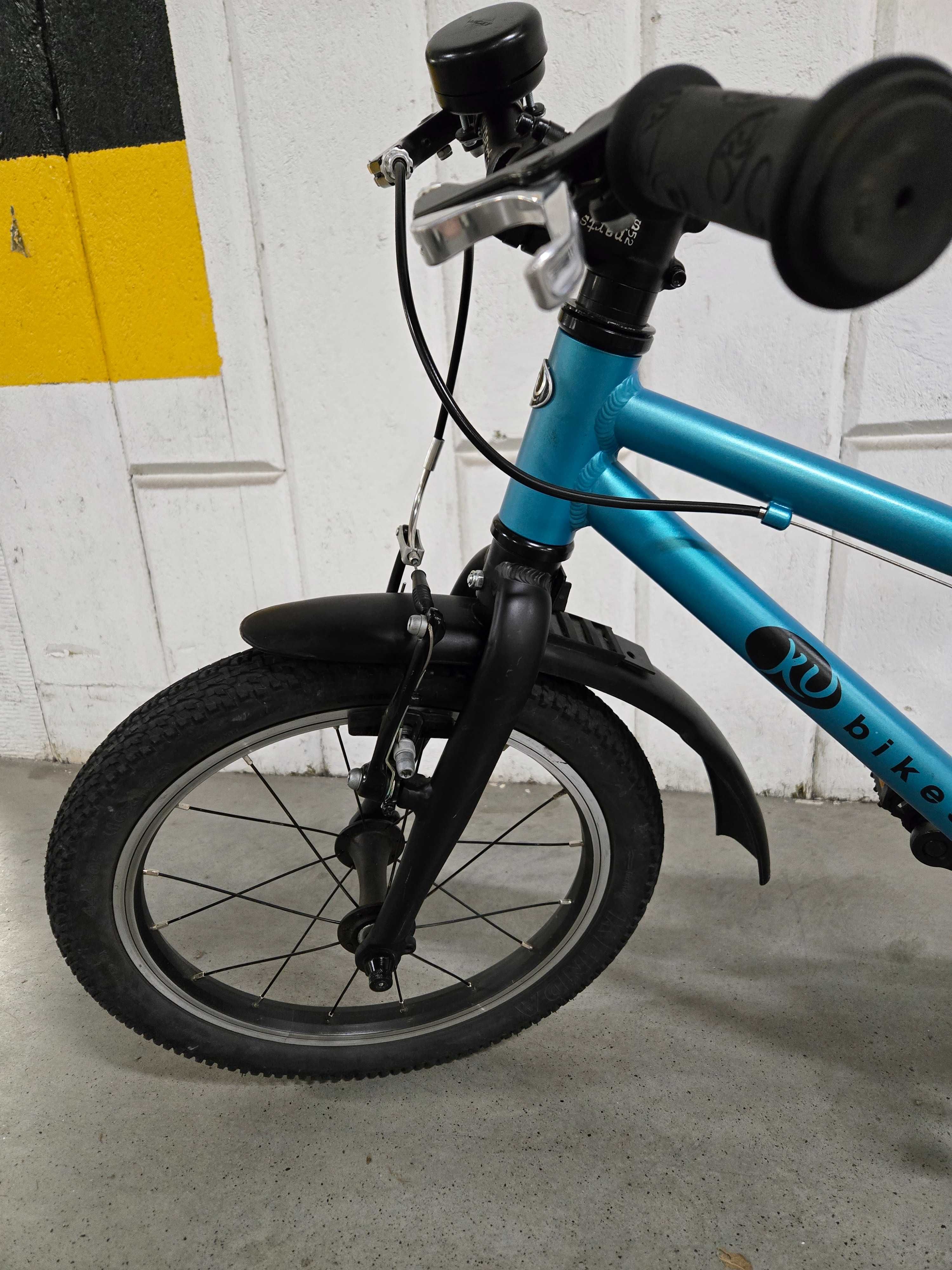 Rower KUBIKES 16L z błotnikami i stopką