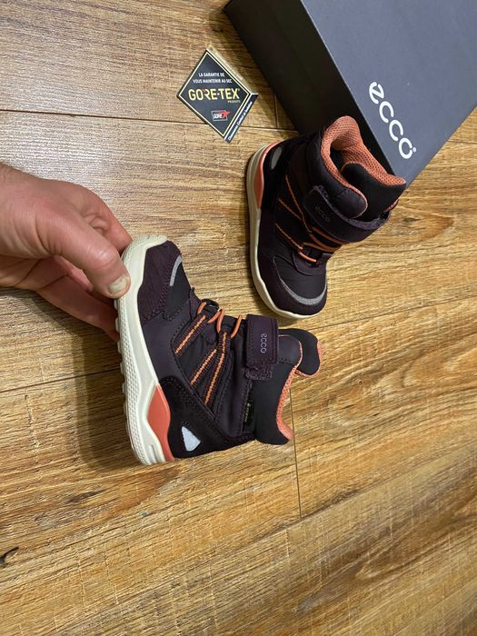 Ecco ботинки зимние сапожки термо черевики на девочку ECCO р.22