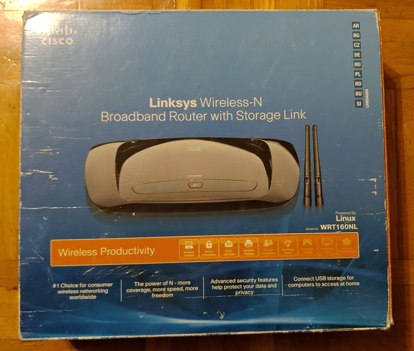 Router Linksys WRT160NL-EE