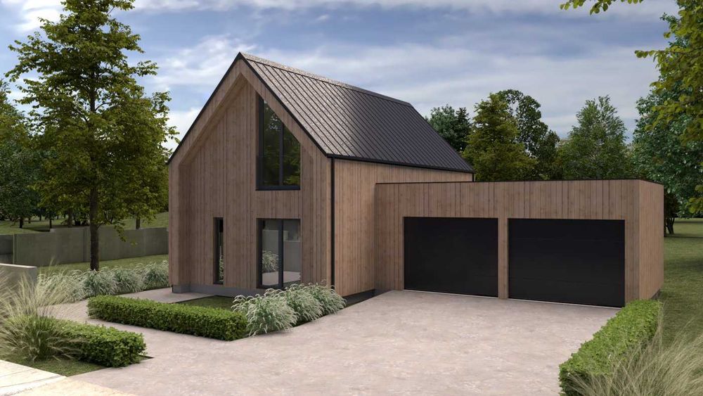 Działka 800 m² z pozwoleniem na budowę