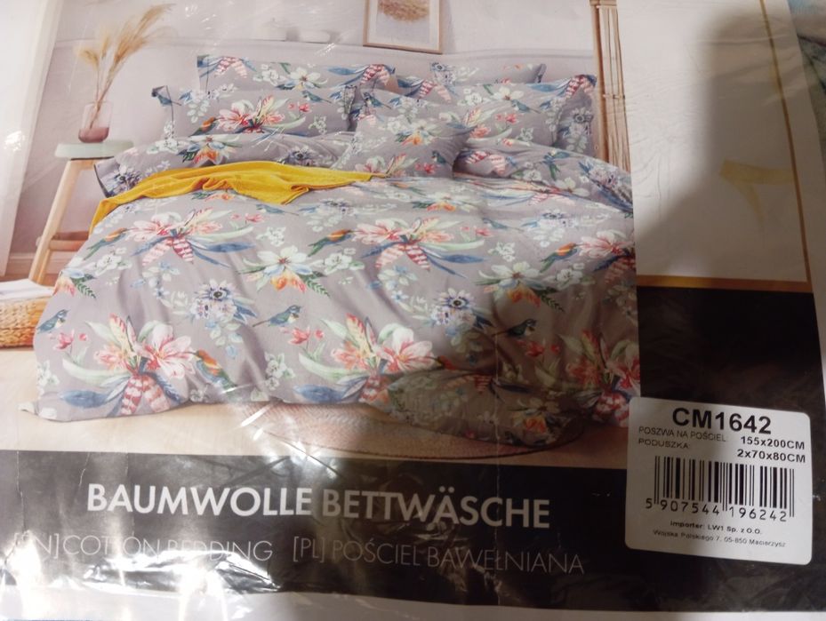 Pościel bawełniana 160x200