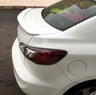 Спойлер Mazda 3 бленда антикрыло накладка на багажник мазда 3 mazda