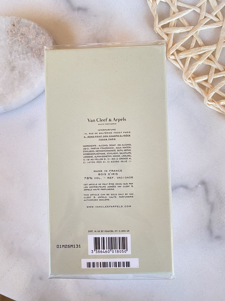 Van Cleef & Arpels bois d’iris 75 ml woda perfumowana perfumy damskie
