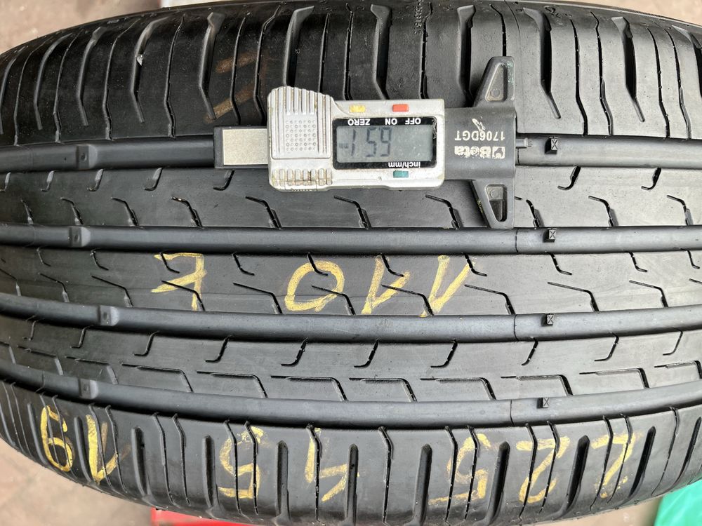 1szt. 225/45/19  XL Continental EcoContact 6 * SSR RSC 2020r.Pojedynka