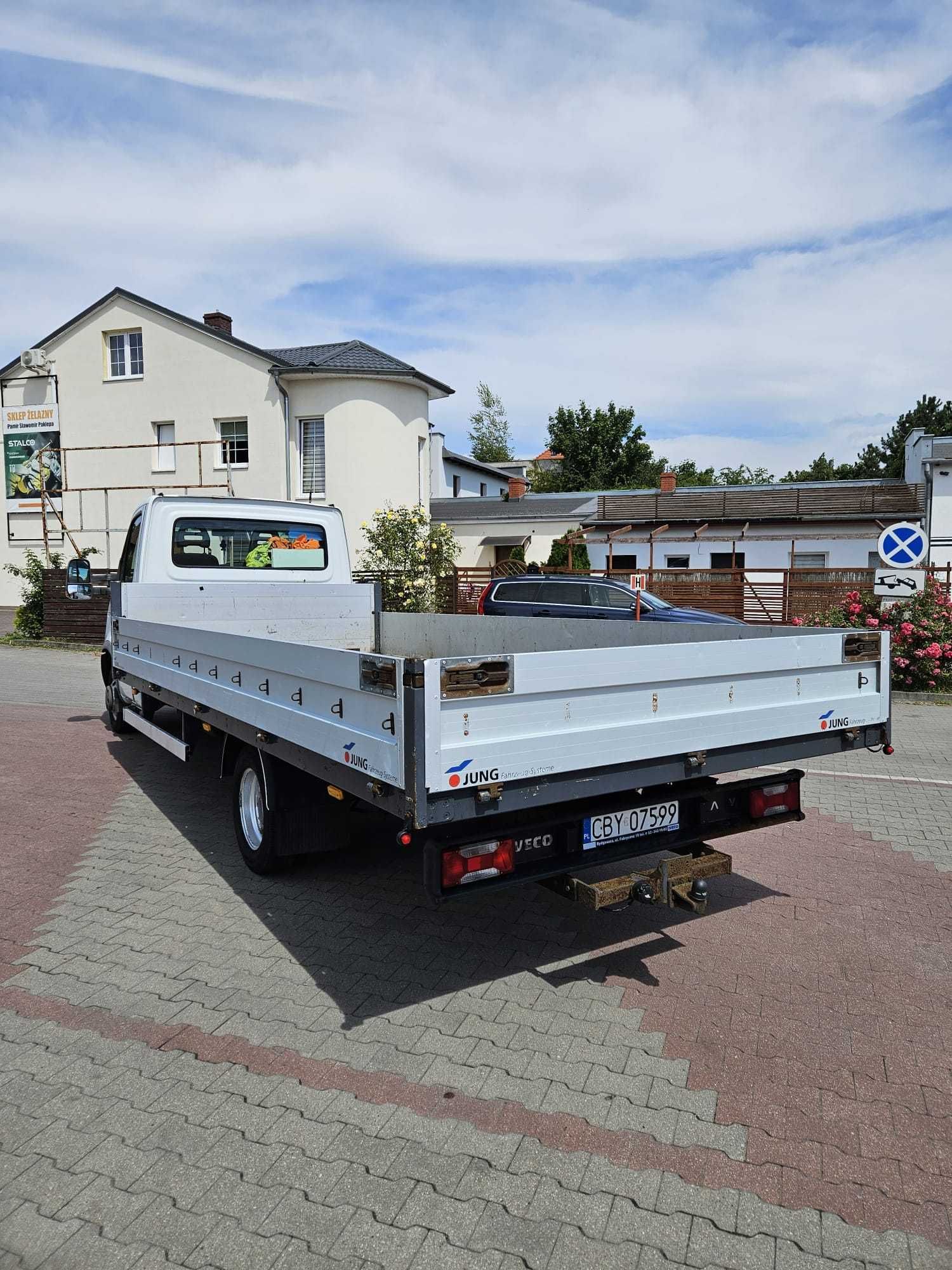Iveco daily 3,0 skrzynia ładunkowa, rama do zabudowy, 1 właściciel