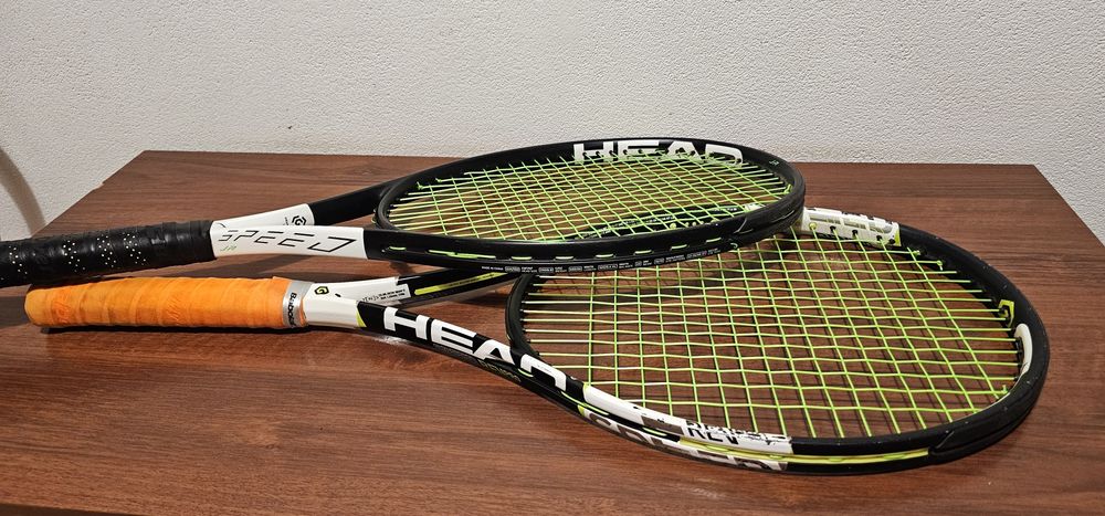 Rakiety tenisowe - 2 sztuki do debla-  Head YouTek IG Radical MP