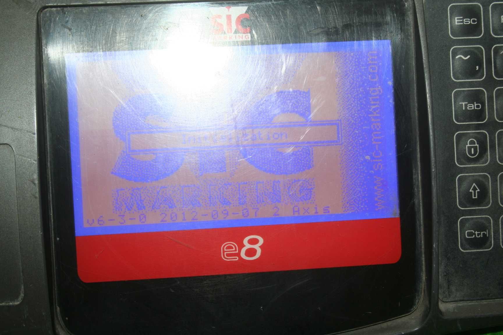 Kontroler SIC MARKING od urządzenia do grawerowania,  model E8