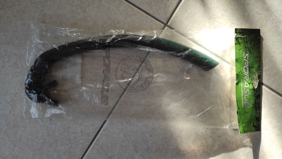 Tubo respirador pesca submarina NOVO