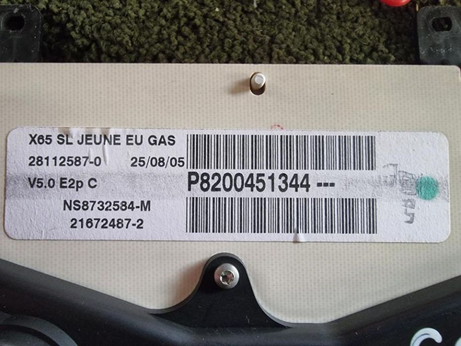 quadrante Renault clio 1.5 dci