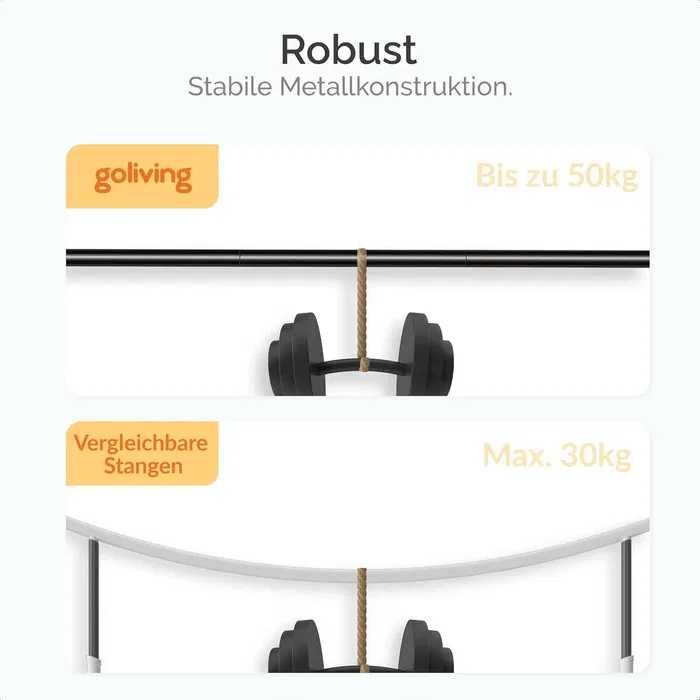 Nowy wieszak na ubrania / drążek / uchwyt / 110 cm / GOLIVING !8167!