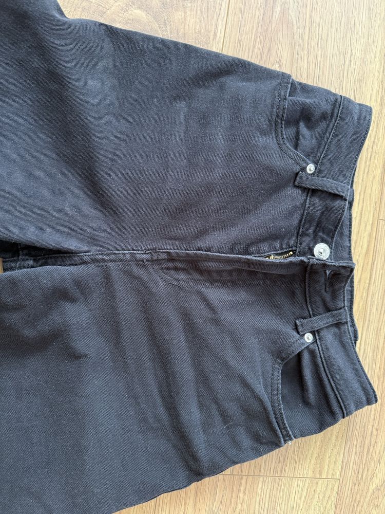Czarne spodnie h&m