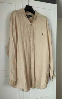 Ralph Lauren koszula len rozmiar +3XL (80cm klatka)