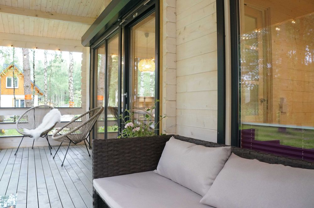 Domek na Mazurach z sauną i balią - Sosnowa Odnowa