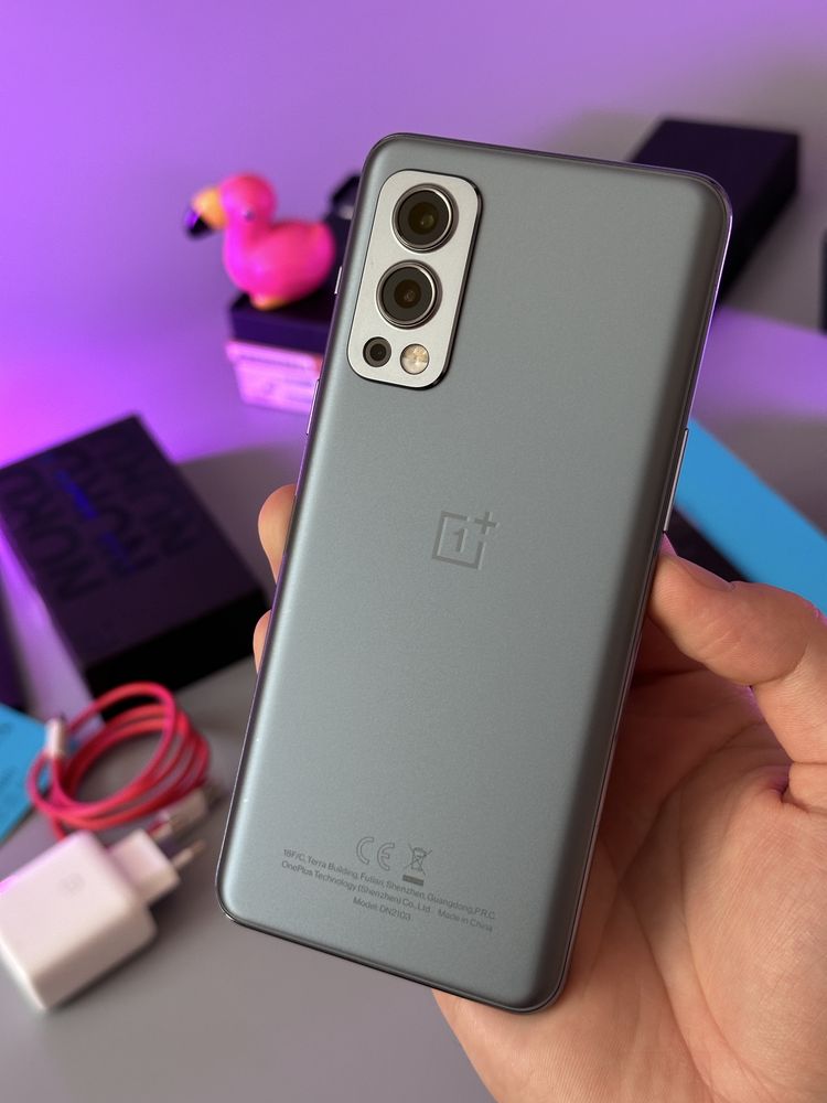 OnePlus nord 2 5G 2 фізичні sim dimensity 1200 DN2103 12/256 gray sier
