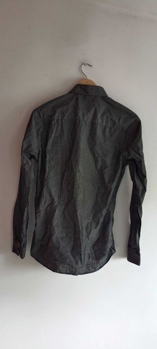 Casualowa koszula z długim rękawem Slim Fit S