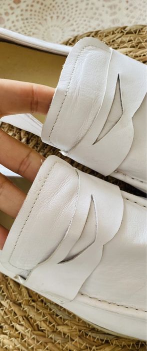 Туфли лофери шкіряні чоловічі шкіра Prada