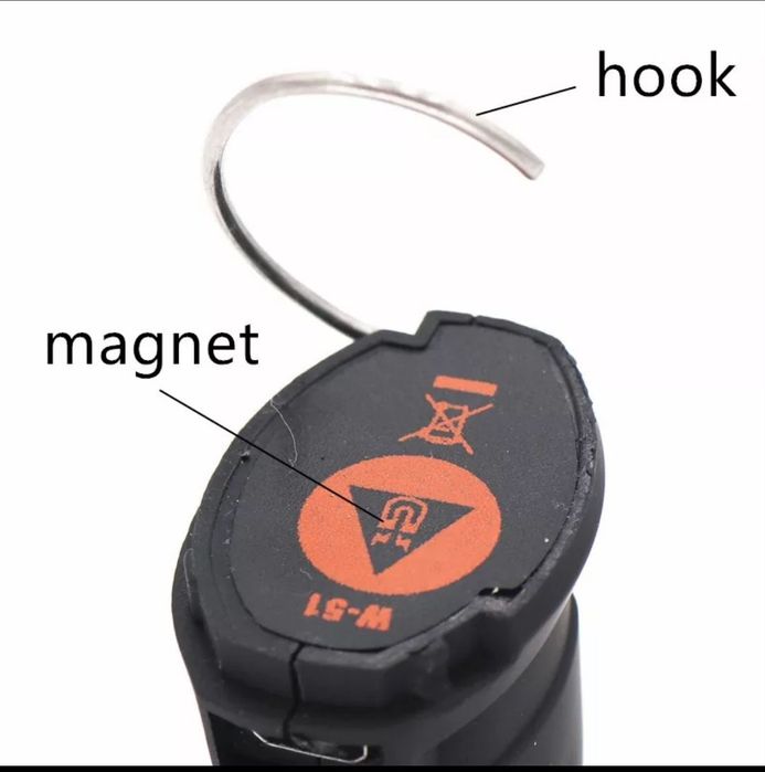 Фонарик светодиодный Светильник акумуляторний с магнитом перезаряжаем