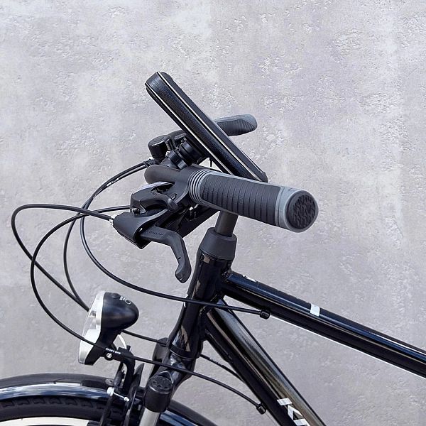 Wozinsky uchwyt na telefon do roweru, motocykla, hulajnogi czarny (WBH