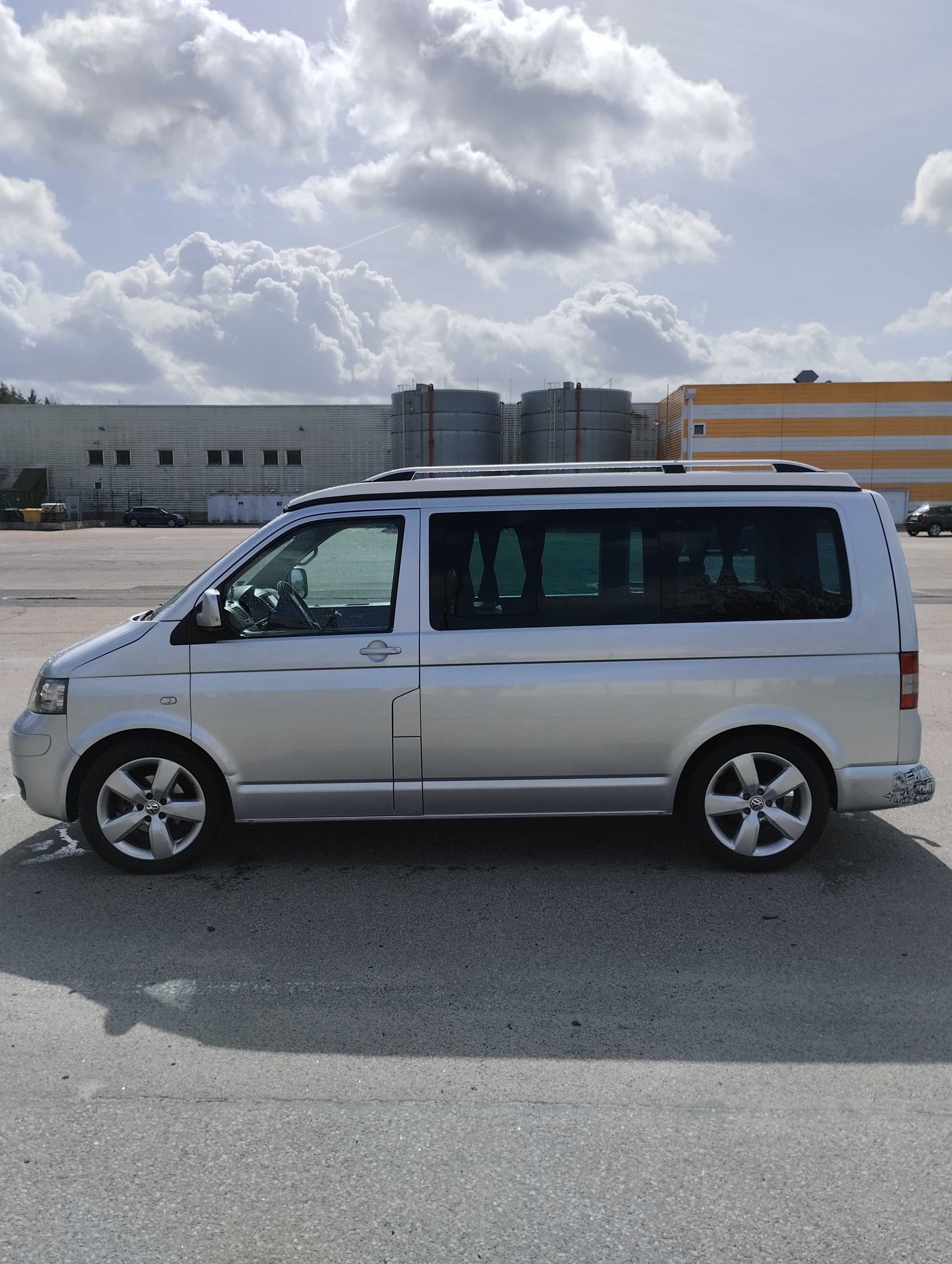 Vw T5 Multivan z dachem jak Westfalia California kamper