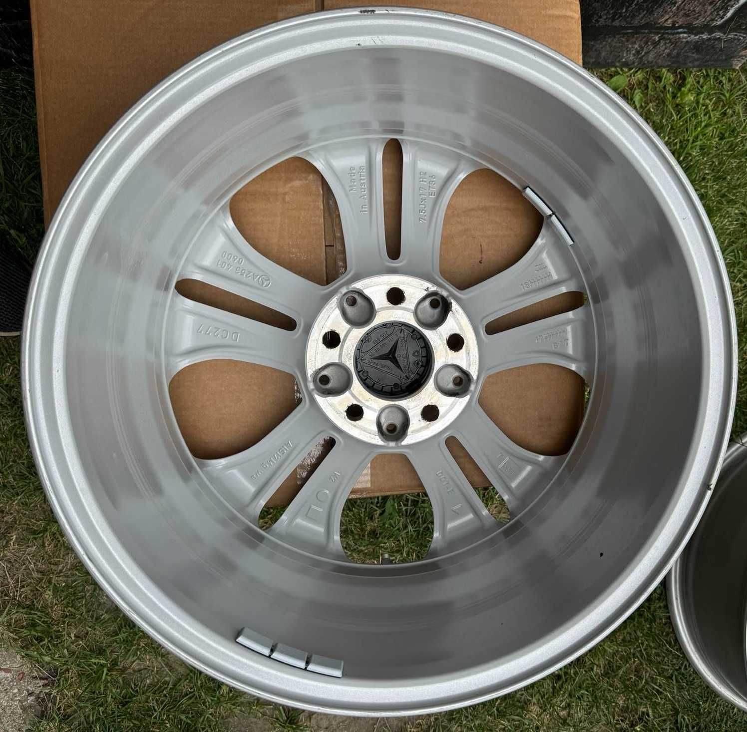 Alufelgi 5x112 r17 MERCEDES W211 W204 W205 W213 GLC GLA W212 W221 99#