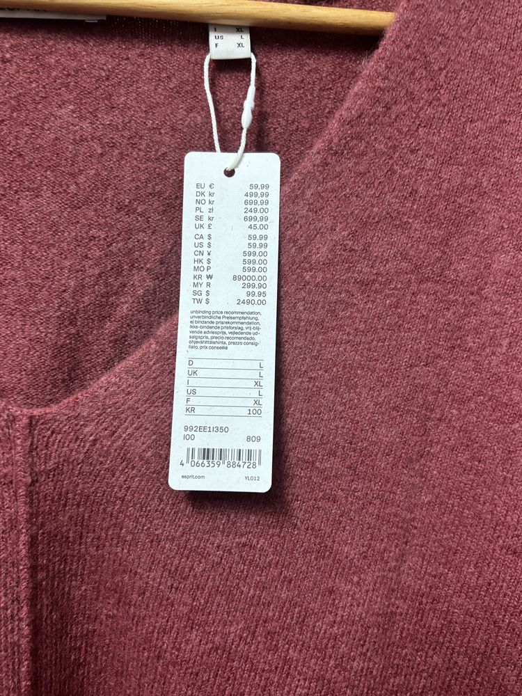 Camisola Esprit mulher tamanho XL Nova
