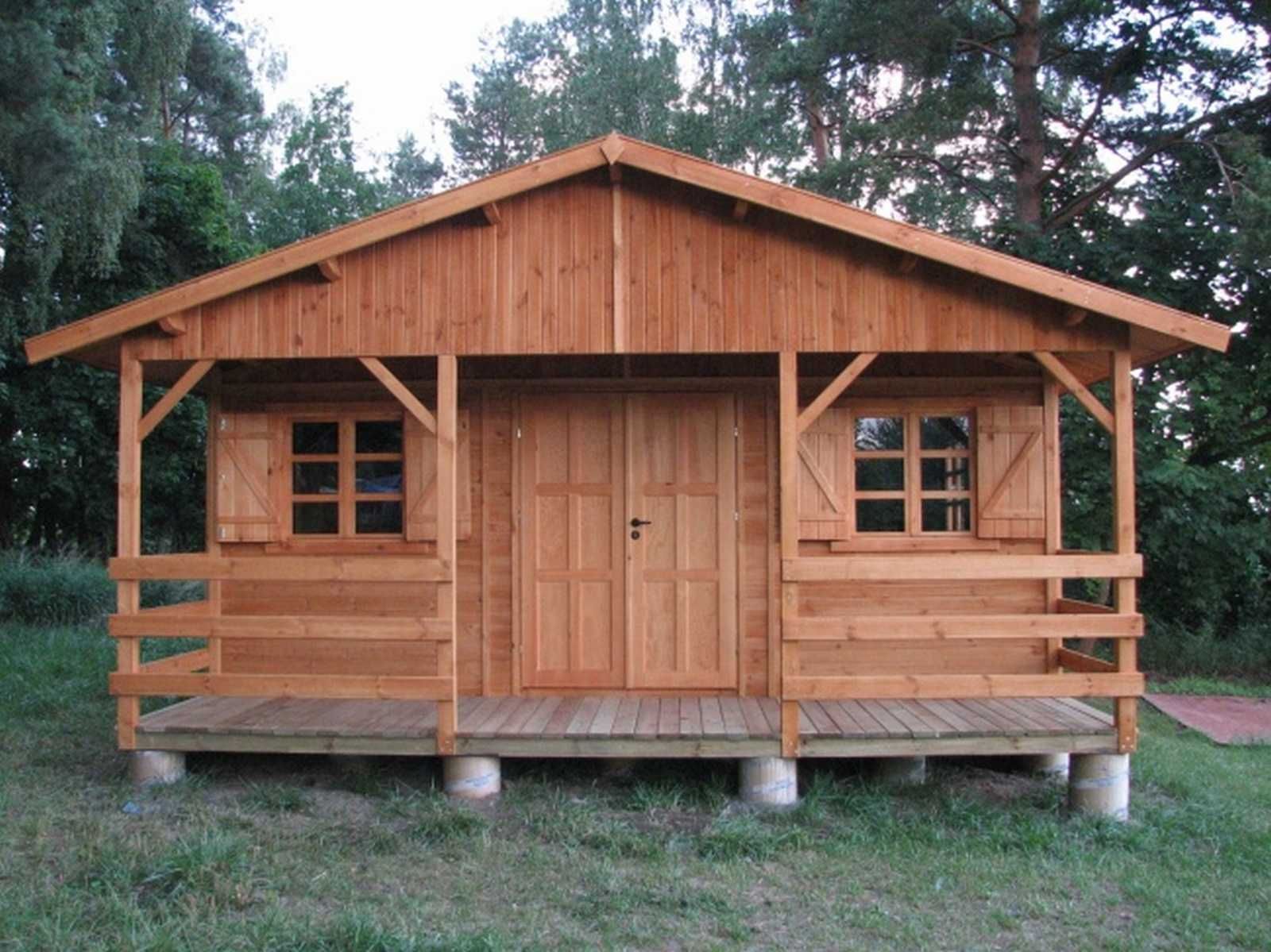 domek drewniany domki drewniane dom domy z drewna działkowy 22m2WARBIT