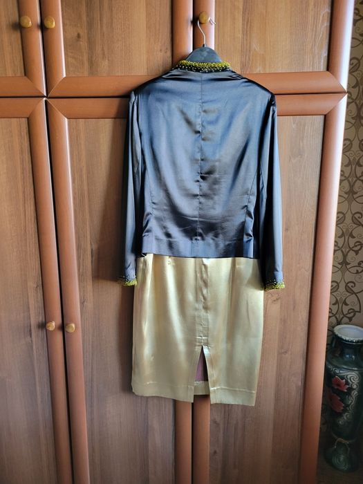 Сукня з піджаком,плаття , костюм. 50роз.