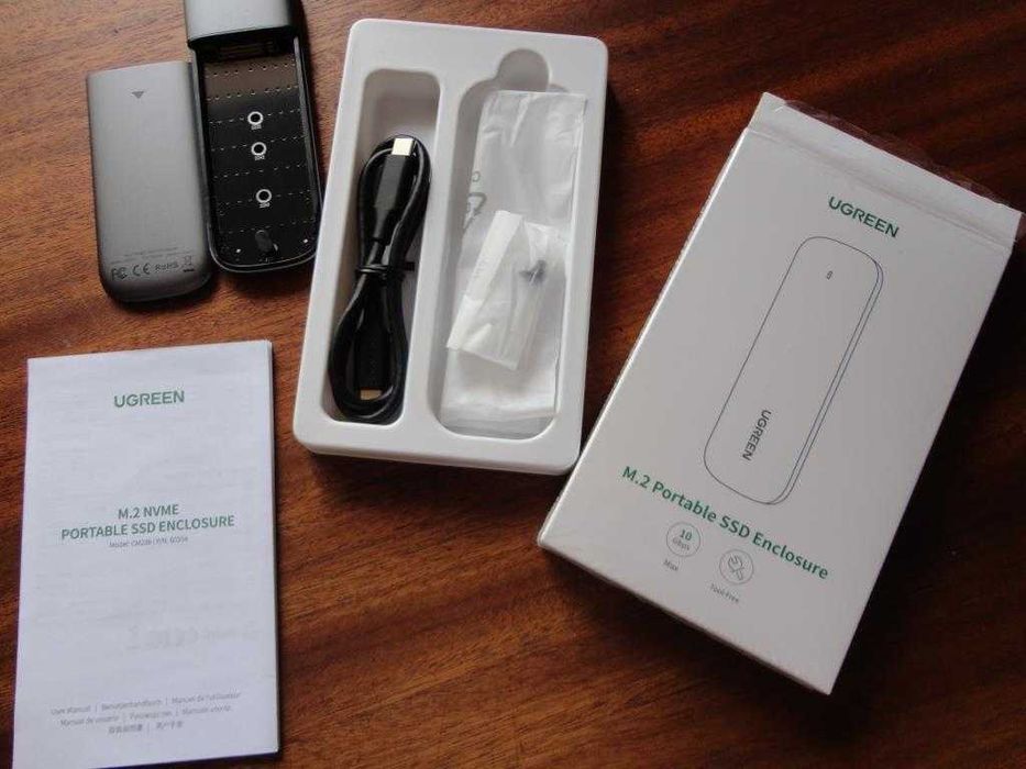 Caixa externa disco SSD M.2 NVME Ugreen