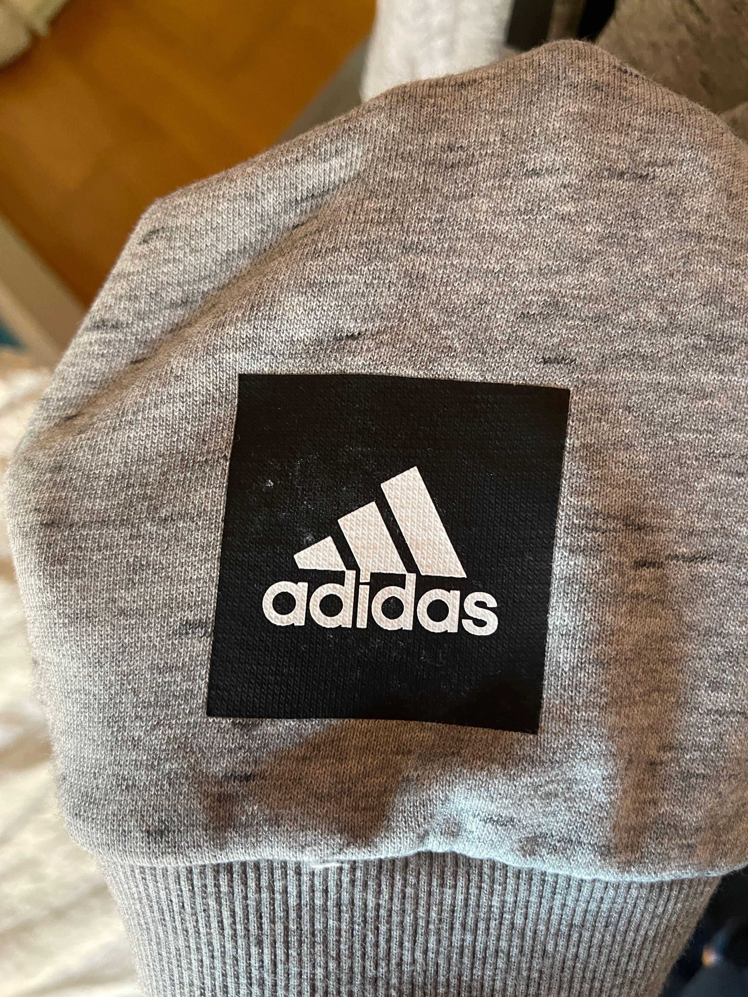 Sweatshirt Adidas Cinzenta