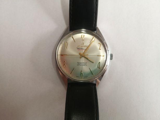 Idealny zegarek męski ATLANTIC Worldmaster 61660, nakręcany
