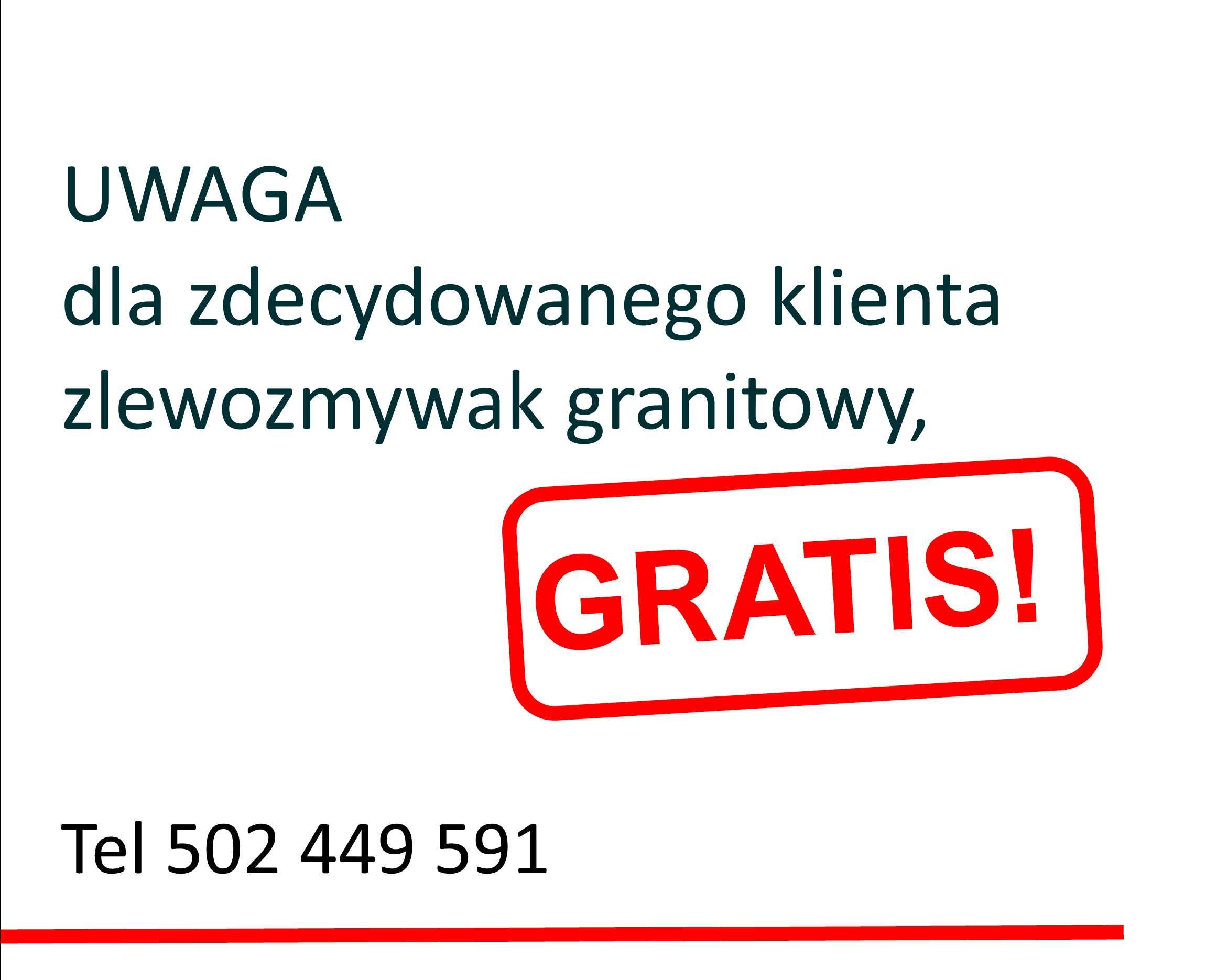 Meble kuchenne - ekspozycja wyprzedaż/blat z  kolglomeratu gratis