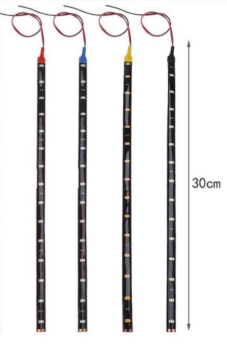 2шт ДХО (DRL) денні ходові вогні 30CM світлодіодні стрічки 12V