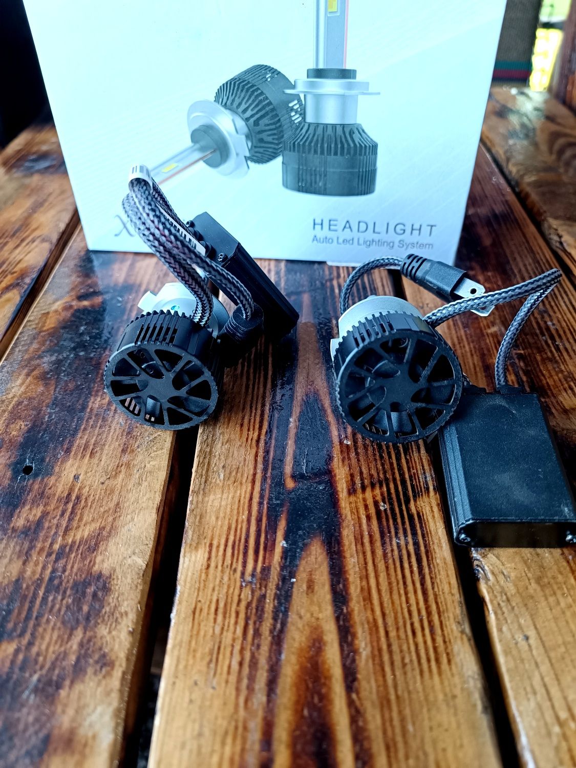 Лед led лампи комплект 50W H7