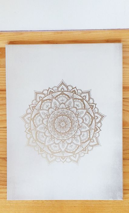 obraz mandala obraz boho MANDALA tryptyk