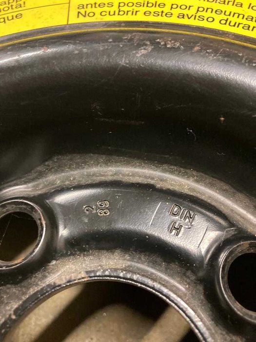 Koło dojazdowe AUDI VW SKODA 4x100 ET40 535.601.025A 125\70R15