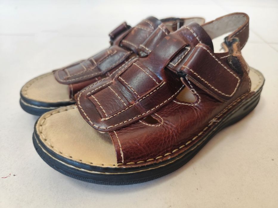 Sandálias em pele genuína para Rapaz - Valmonte (Novo - T. 34)
