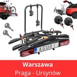 Bagażnik rowerowy platforma na hak 2 rowery e-bike black Ursynów Praga