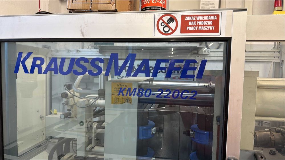 Wtryskarka Krauss Maffei KM80-220C2