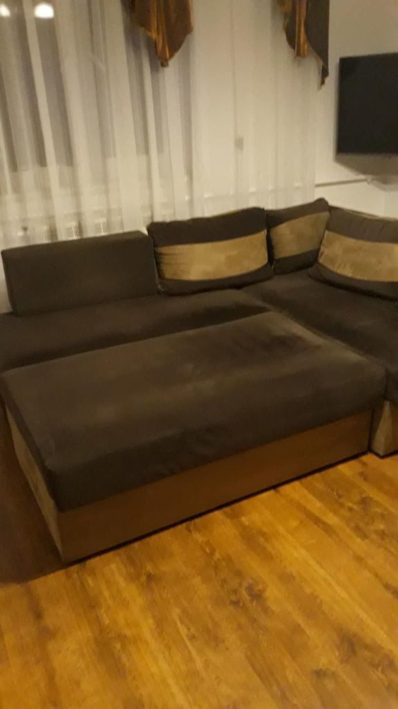 Rogówka narożnik funkcją spania