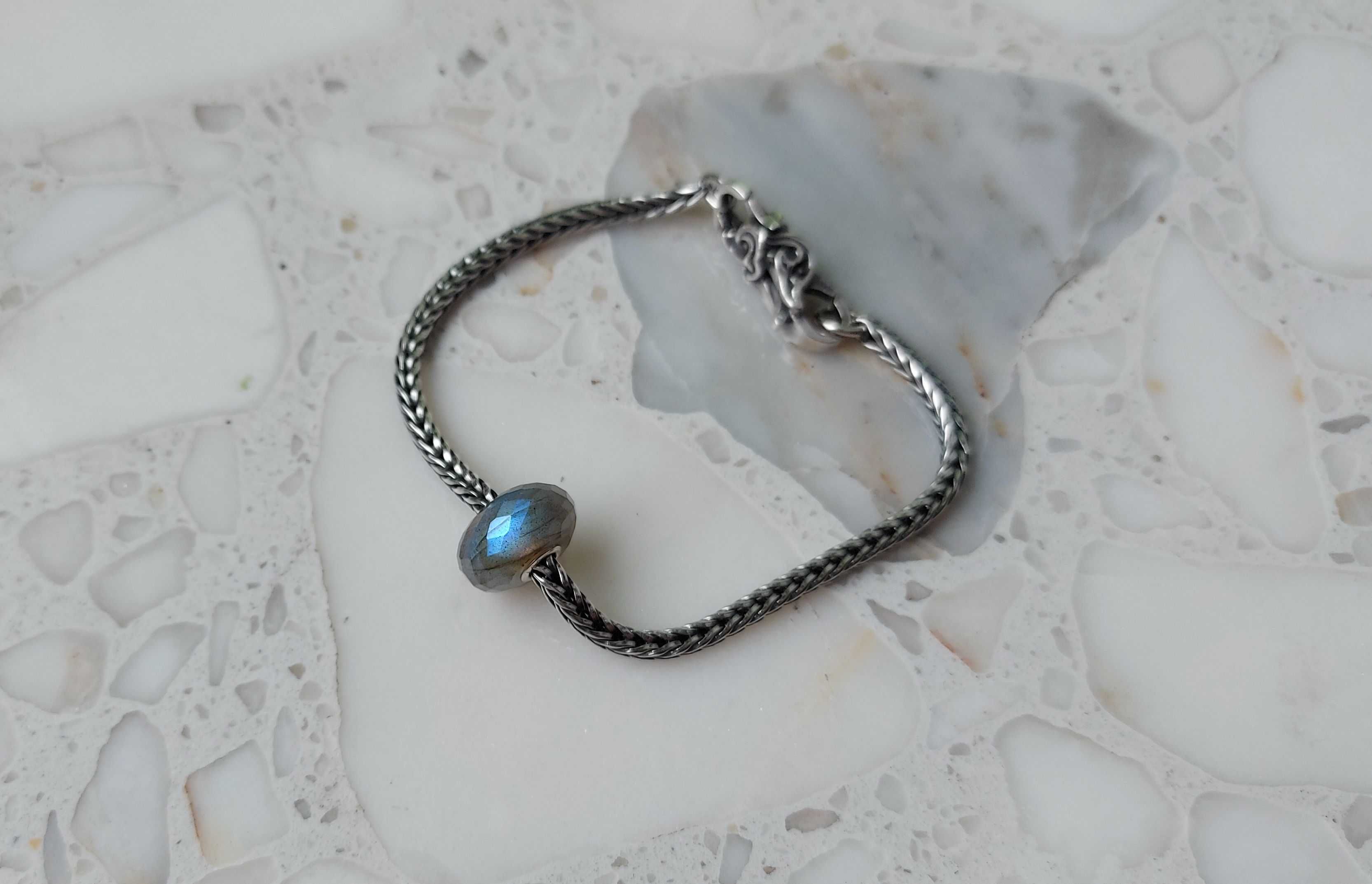 Trollbeads Labradorite Labradoryt Charms 3 (Nowy)